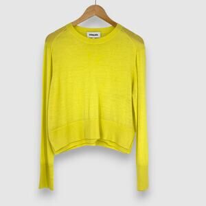 Saint Art Extra Fine Merino Wool Sweater Yellow Women’s Size Small